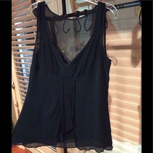 100% Silk Top i.e. size M Black